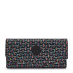 Money Land Printed Snap Wallet