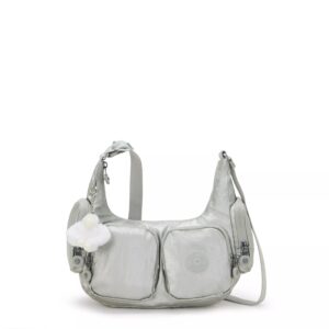 Rikka Small Metallic Crossbody Bag