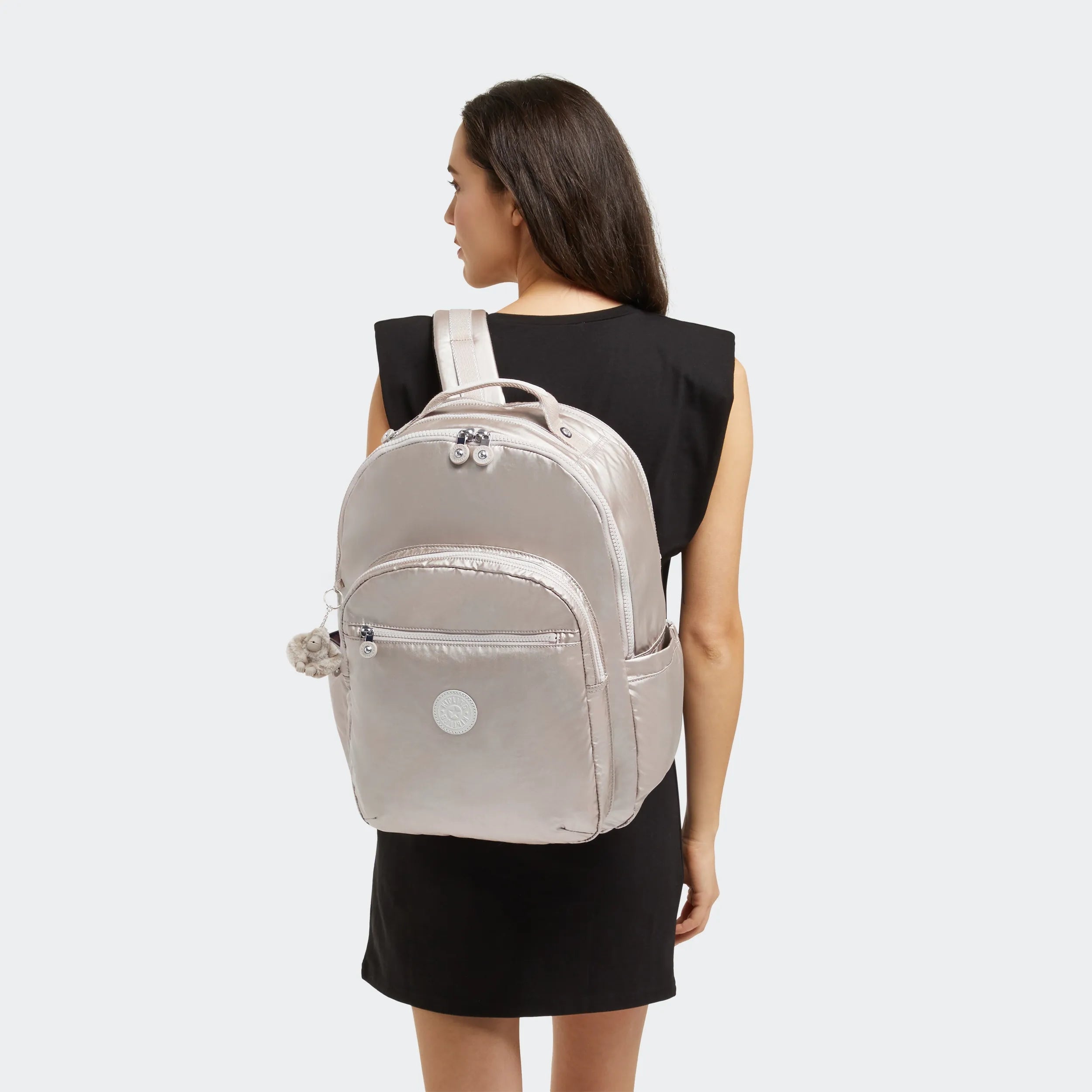 Seoul Extra Large Metallic 17 Laptop Backpack - Image 2