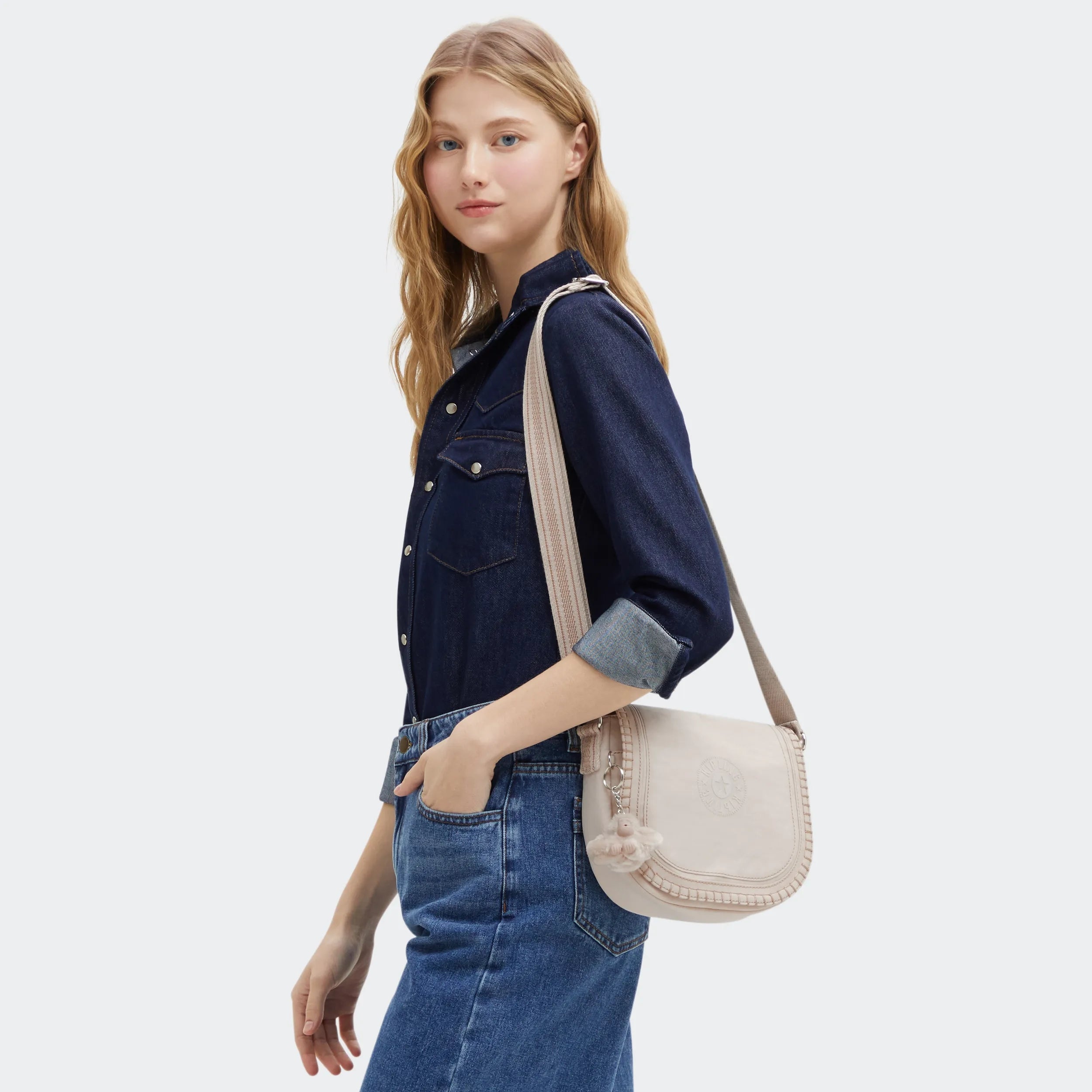 Nowel Crescent Crossbody Bag - Image 2