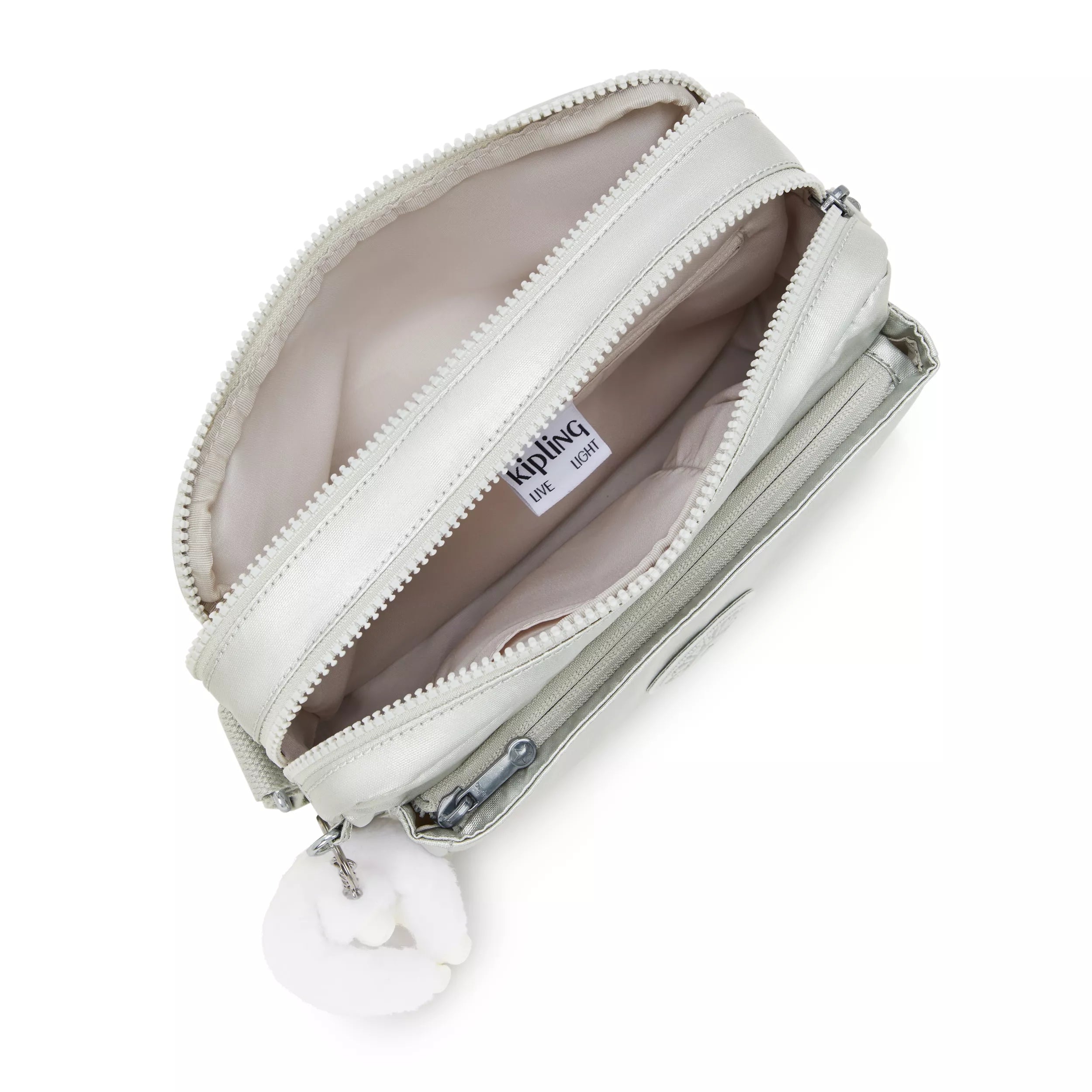 Abanu Medium Metallic Crossbody Bag - Image 4