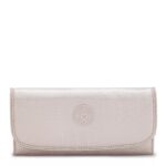 Money Land Metallic Snap Wallet