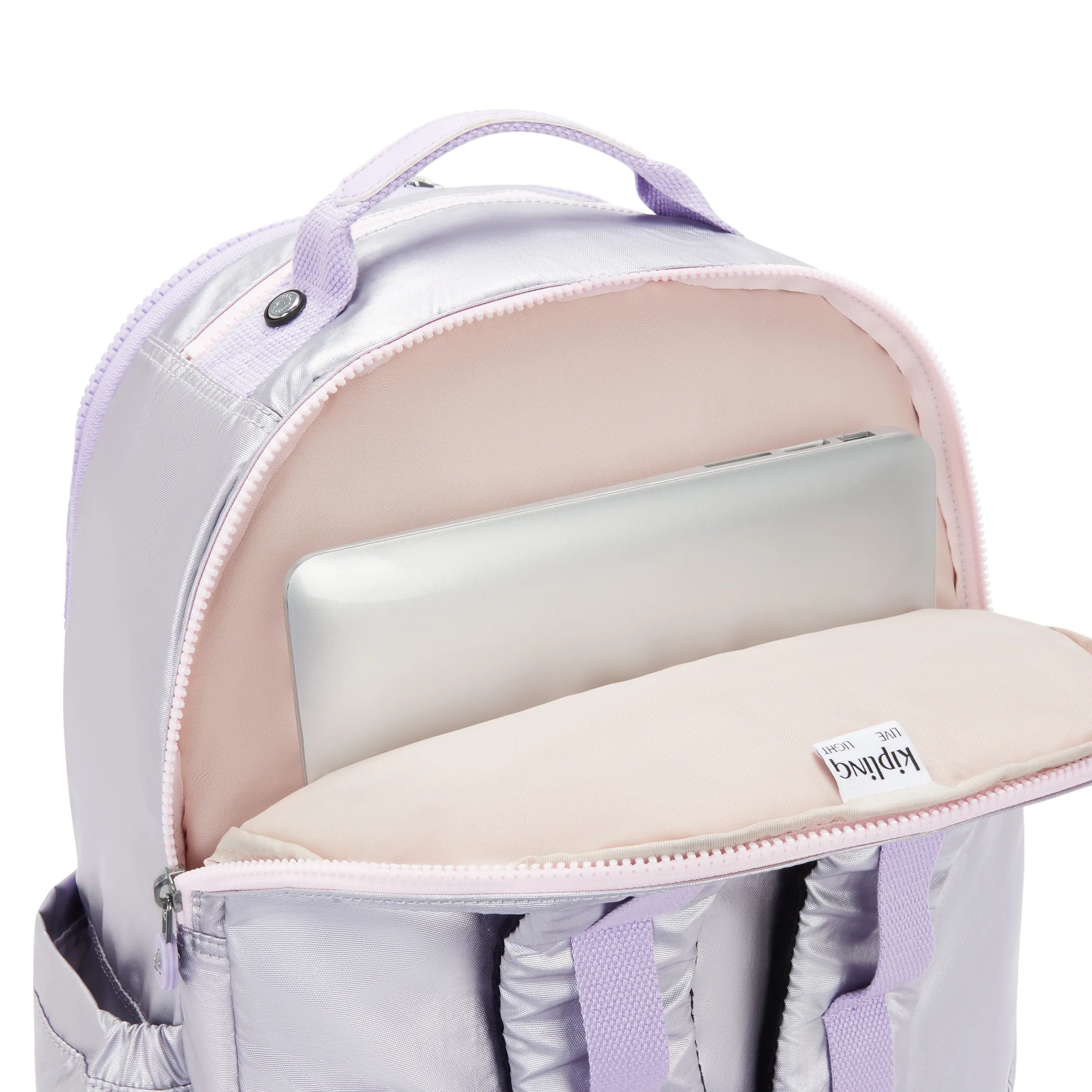 Seoul Extra Large Metallic 17 Laptop Backpack - Image 6