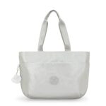 Cristina Metallic Tote Bag