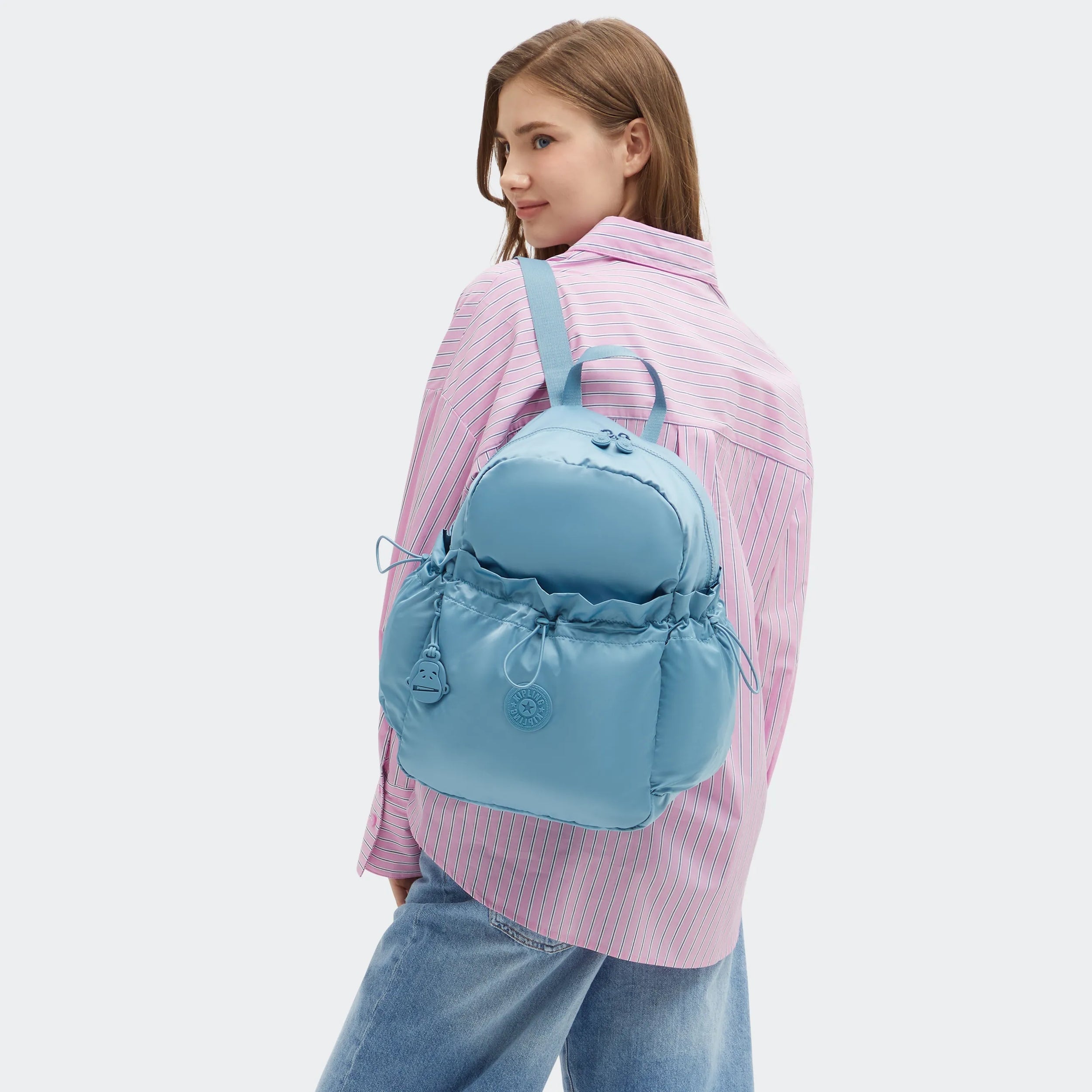 Amita Smooth Satin Backpack - Image 2