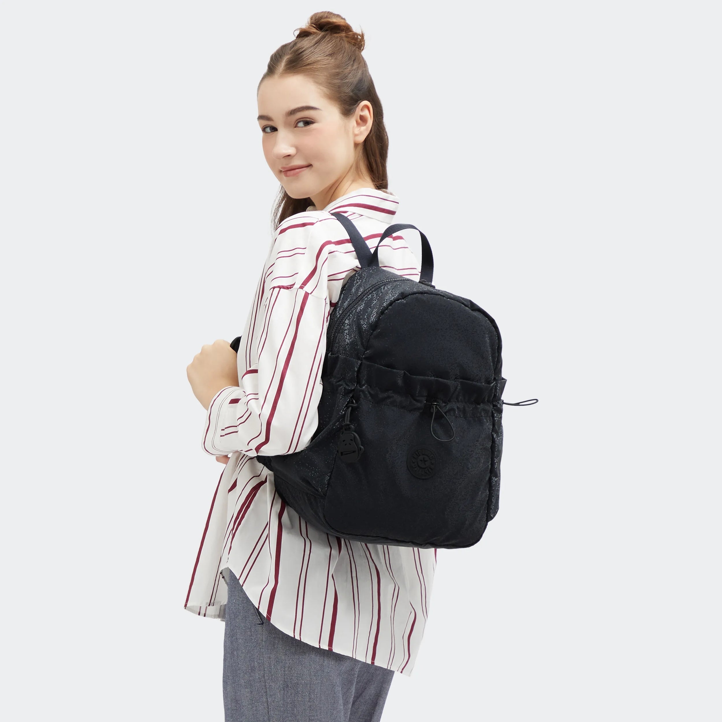 Amita Smooth Satin Backpack - Image 2